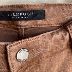 Liverpool Los Angeles Brown Jeans